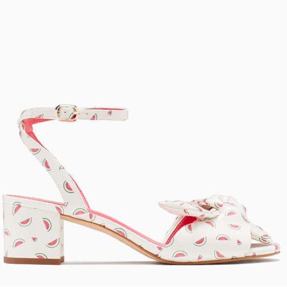 Kate Spade Camille Watermelon Party Sandals  NEW!! Super Rare Fun Shoes Size 8 - Picture 5 of 13